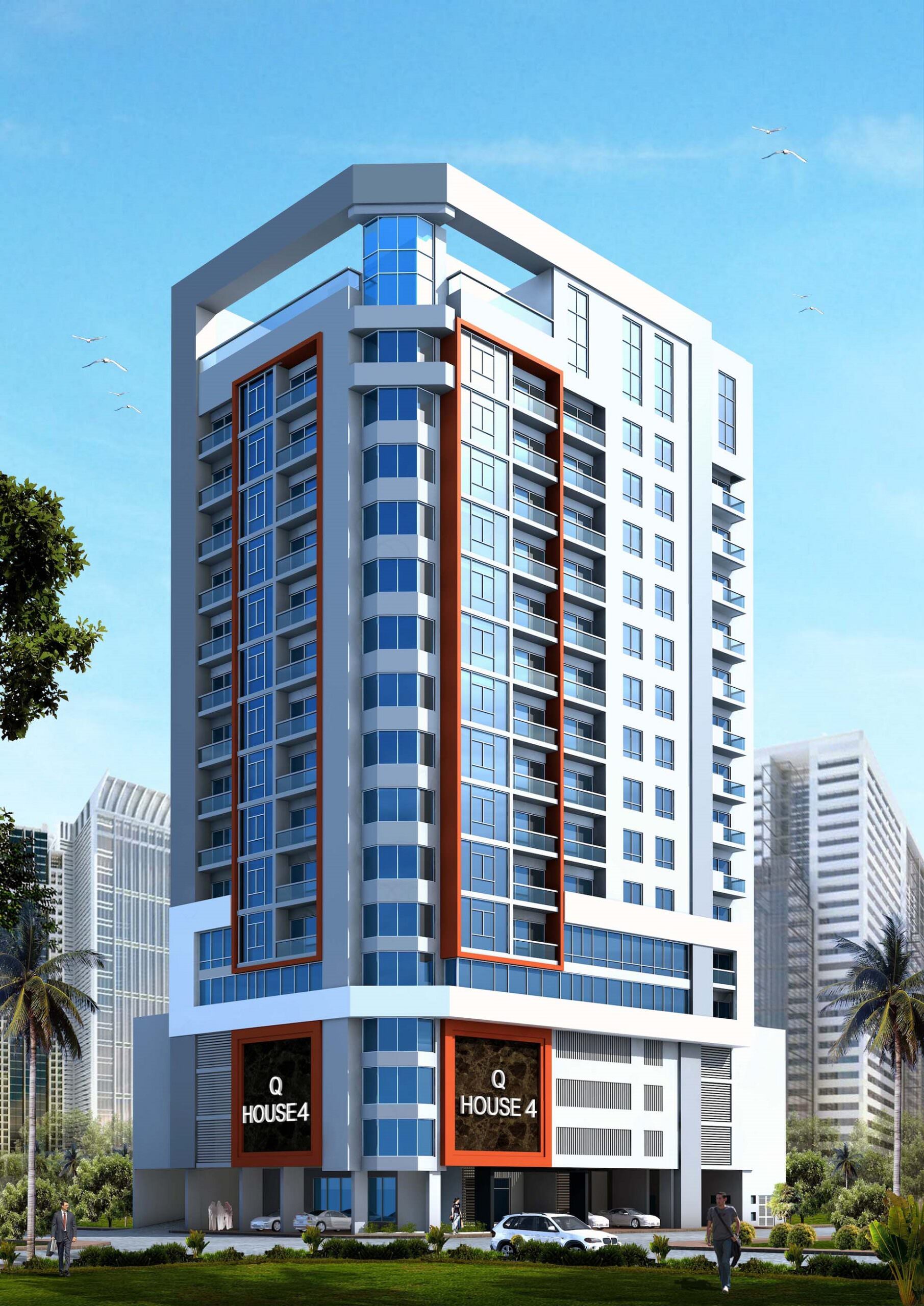 Q-House 4, Hoora